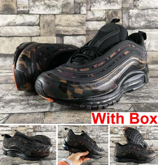 97 QS Country Camo OG Tripel White Metallic Gold Silver Bullet WHITE 3M Premium Running Shoes with Box Men Women Free shipping, Choose with box
97 QS Country Camo OG Tripel White Metallic Gold Silver Bullet WHITE 3M Premium Running Shoes with Box Men Women Free shipping, Choose with box