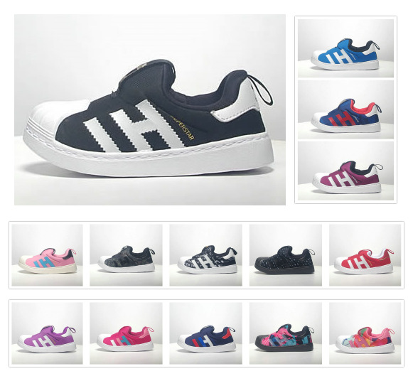 Shell Children Stan Smith Superstar Kids Youth Girls Child Boys Baby Flat Shoes Classic Casual Sport Sneakers Size 22-35, 12
Shell Children Stan Smith Superstar Kids Youth Girls Child Boys Baby Flat Shoes Classic Casual Sport Sneakers Size 22-35, 12