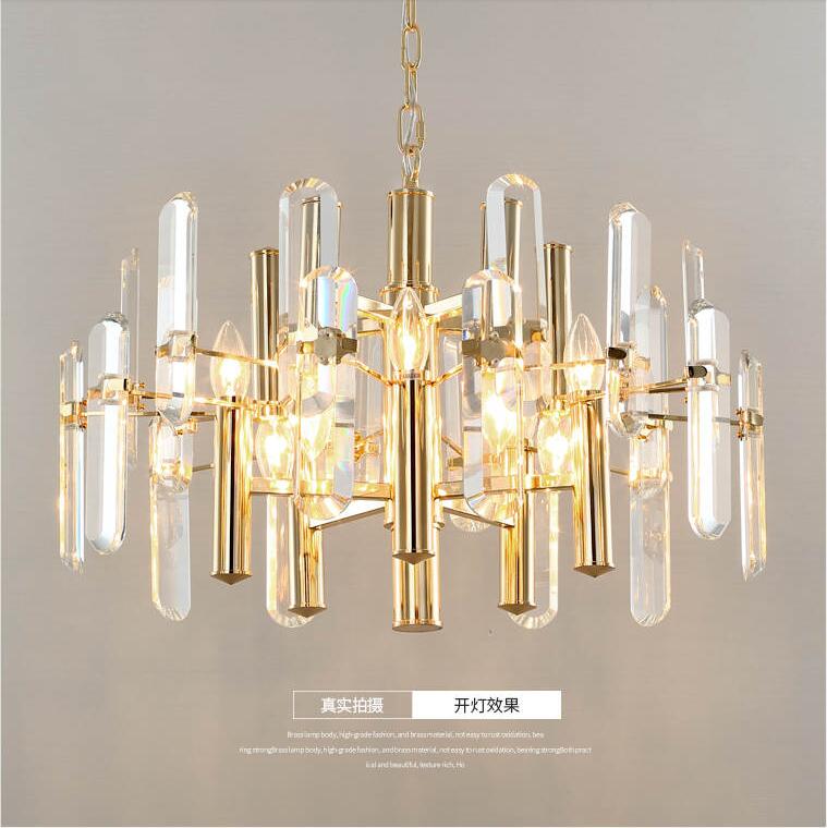 Post Modern Chandeliers Lamp European Style Living Room Decor Luxury Crystal LED Chandelier Made in China
Post Modern Chandeliers Lamp European Style Living Room Decor Luxury Crystal LED Chandelier Made in China