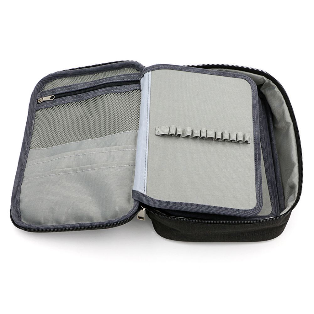 BGCS-72 Holder Pen Colored Pencil Case School Multi-functional High Capacity Zipper Pencil Bag For Student Art Supplies