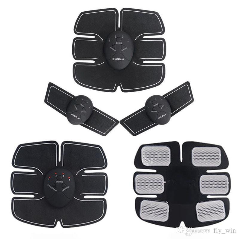EMS Wireless Muscle Stimulator Smart Fitness Abdominal Training Device Electric Weight Loss Stickers Body Slimming Belt Unisex