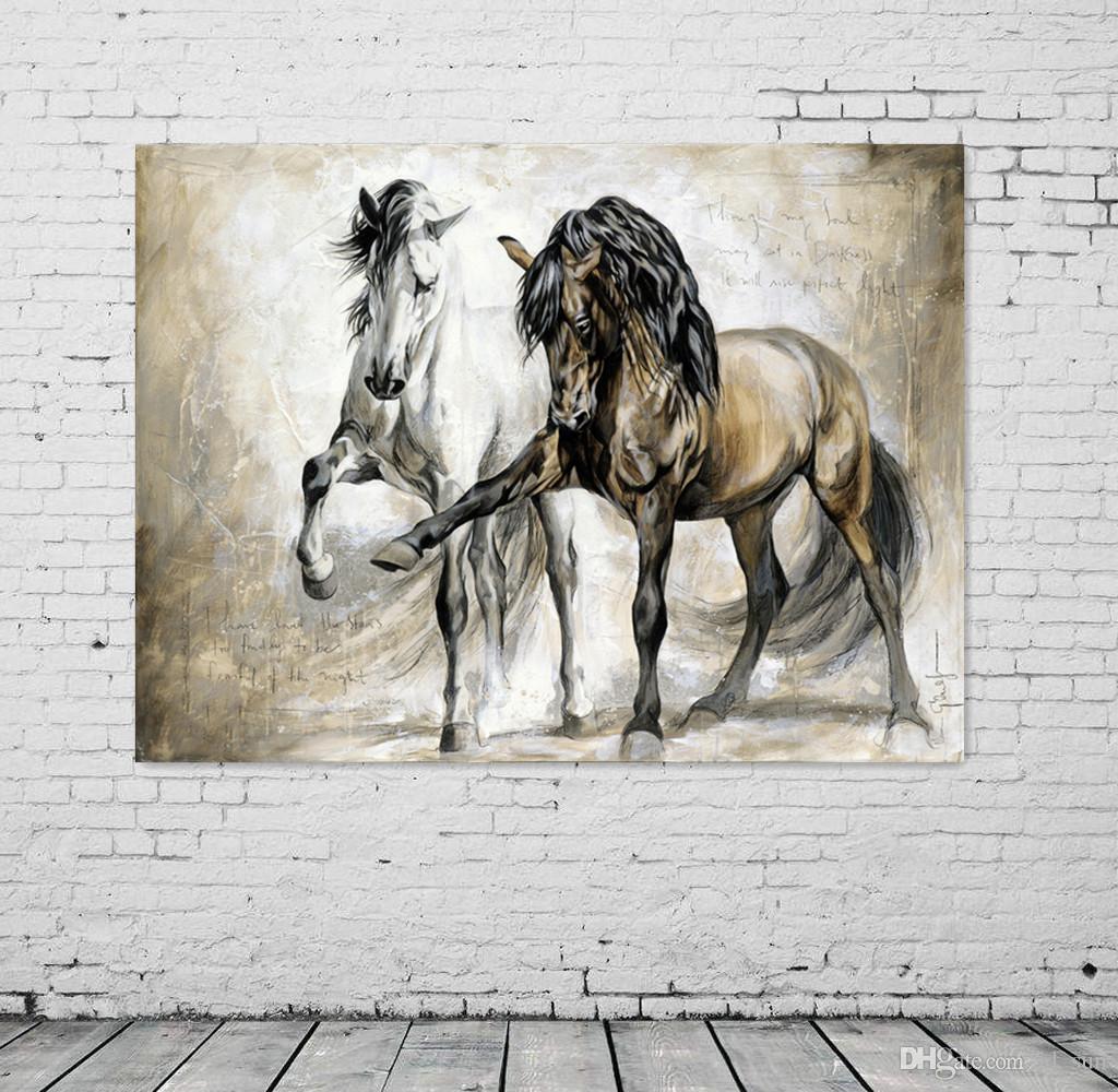 Retro nostalgia brown horse horse dance original living room VINTAGE home decor Modern animal oil painting on canvas wall art painted
Retro nostalgia brown horse horse dance original living room VINTAGE home decor Modern animal oil painting on canvas wall art painted