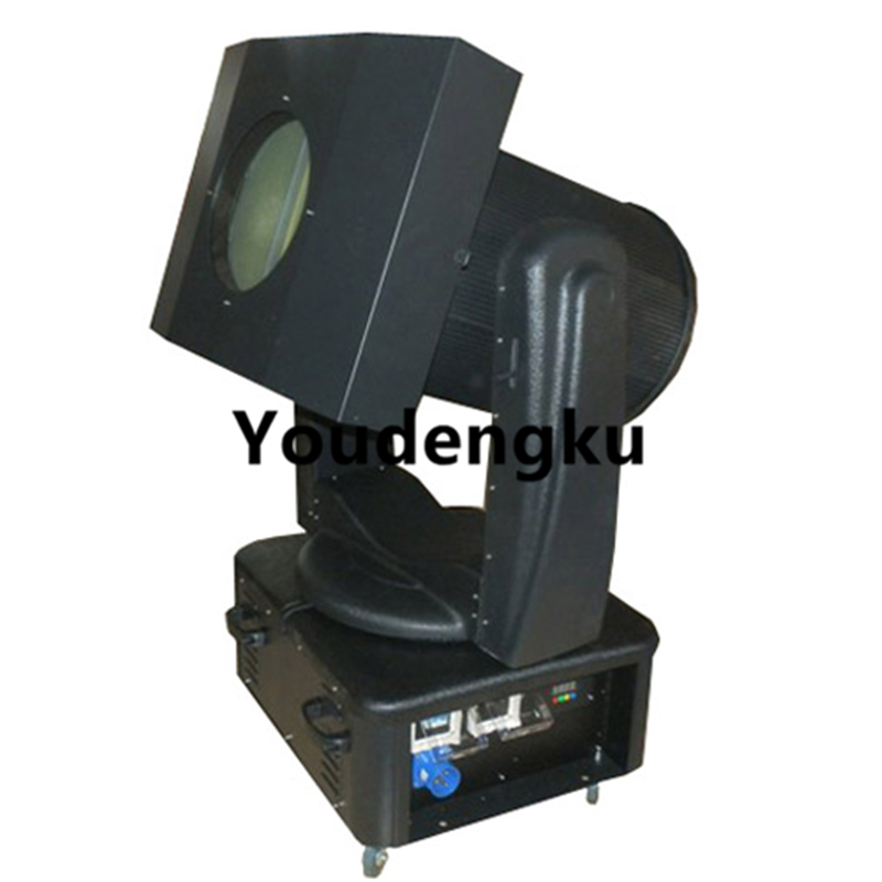 2000w Outdoor Sky tracker projector outdoor sky beam search light rotating 7 colors outdoor sky searchlights with flightcase
