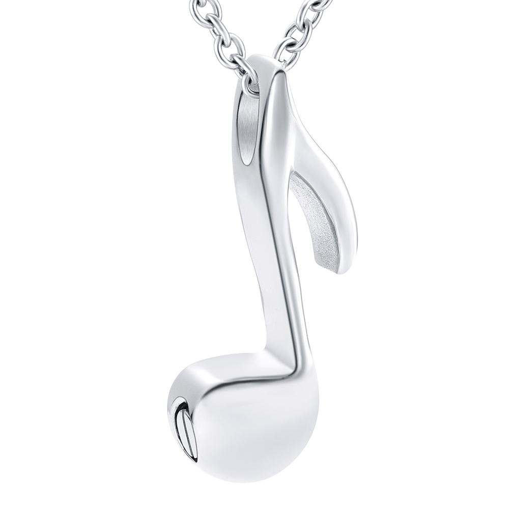 ZZL125 Free Funnel, Music Note Design Human Ashes Holder Top Selling Cremation Jewellery Funeral Urn Necklace
ZZL125 Free Funnel, Music Note Design Human Ashes Holder Top Selling Cremation Jewellery Funeral Urn Necklace