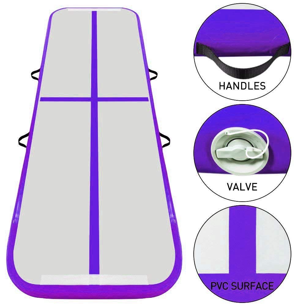 4*1*0.1m gymnastic air track tumbling mat with pump for home use, cheerleading, water, park and beach
4*1*0.1m gymnastic air track tumbling mat with pump for home use, cheerleading, water, park and beach