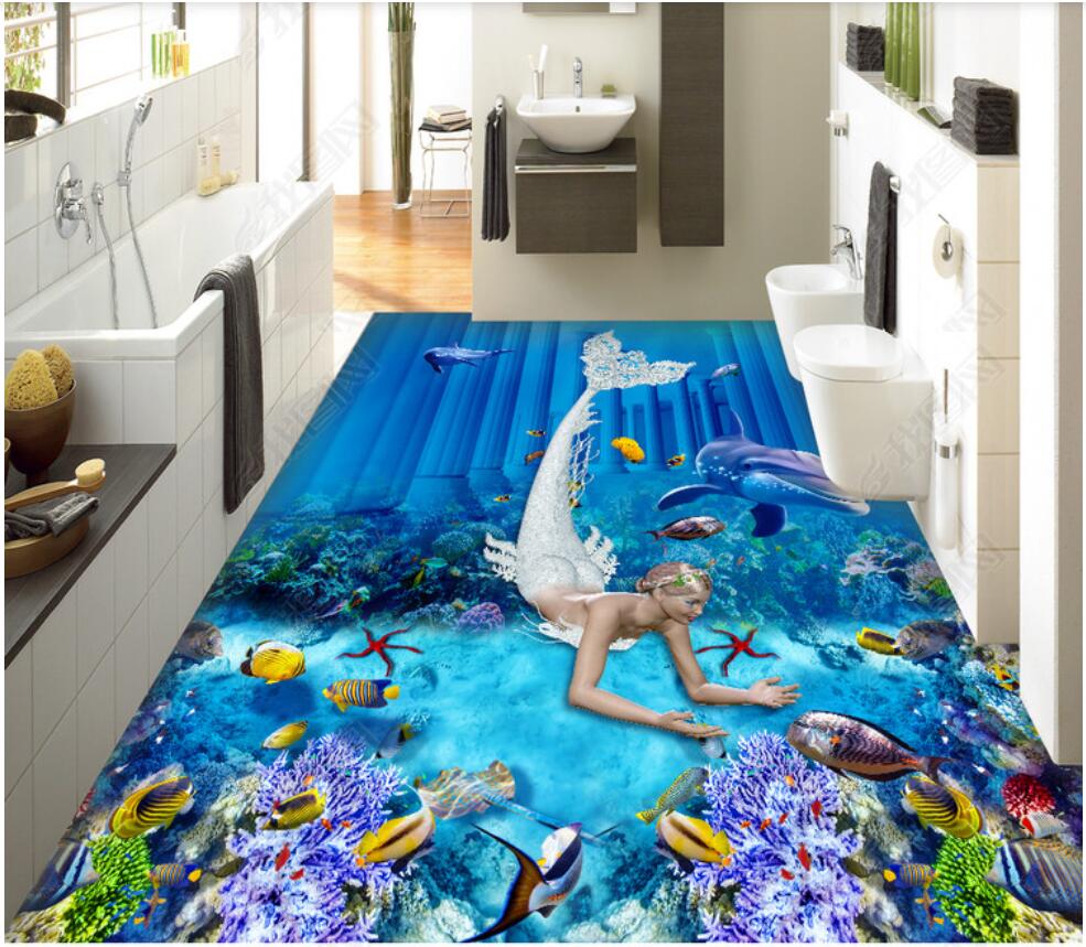 3d pvc flooring custom photo Mermaid mythology space underwater world dolphin 3D floor 3D floor tiles wallpaper roll murals wallpaper, Sky blue
3d pvc flooring custom photo Mermaid mythology space underwater world dolphin 3D floor 3D floor tiles wallpaper roll murals wallpaper, Sky blue