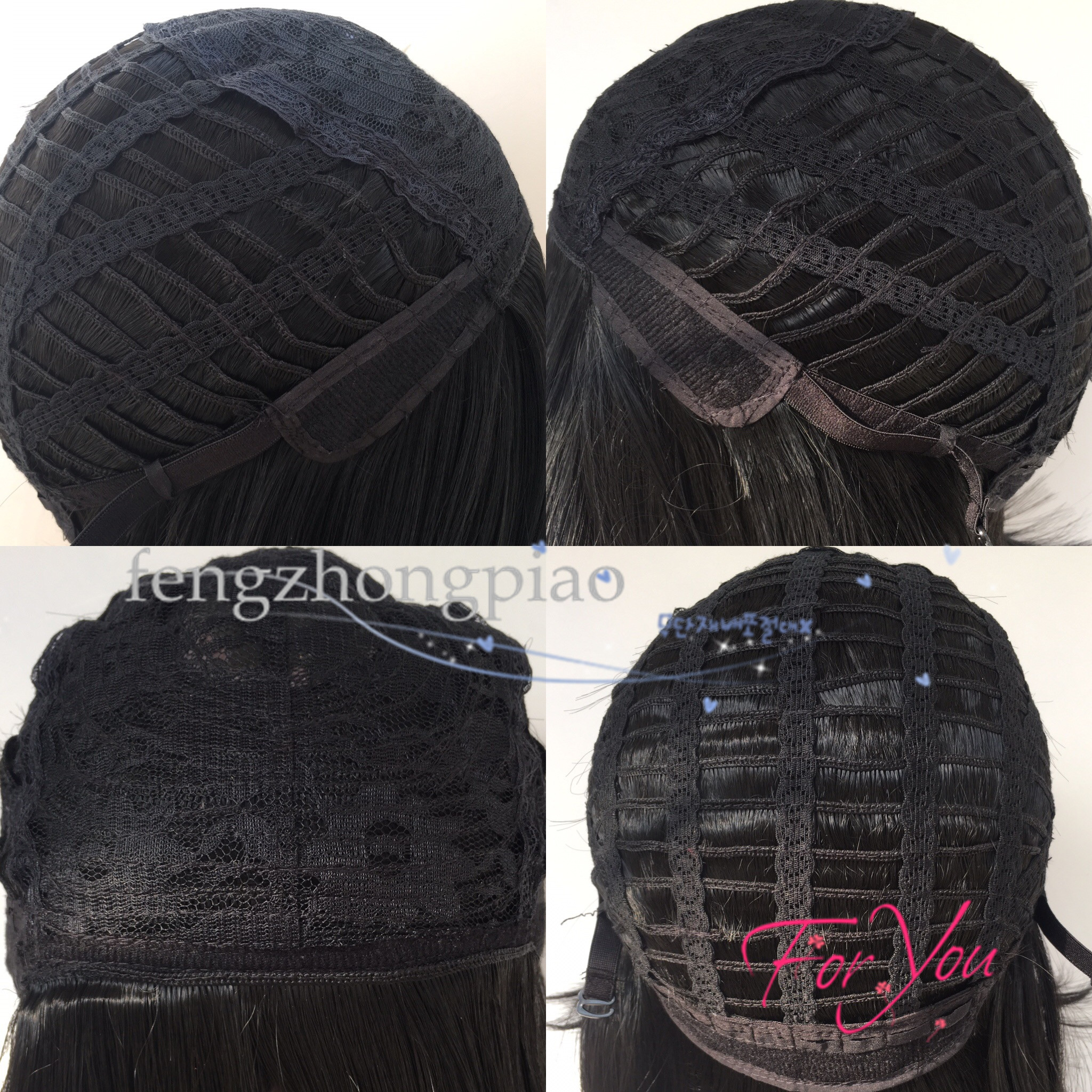 FZP Long Body Wave Blonde Wigs Glueless Full Wig China hair Like Human Hair Wigs For Black Women Silk Synthetic Wig