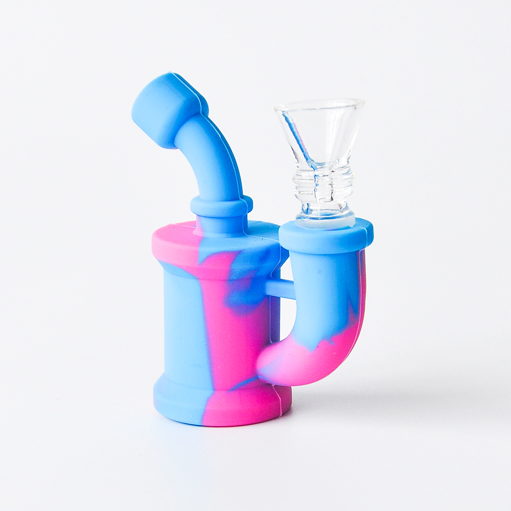 Silicone Bong Mini Silicone Water Pipe Mini Bubbler bong Oil Rig with Glass Bowl Free Shipping
Silicone Bong Mini Silicone Water Pipe Mini Bubbler bong Oil Rig with Glass Bowl Free Shipping