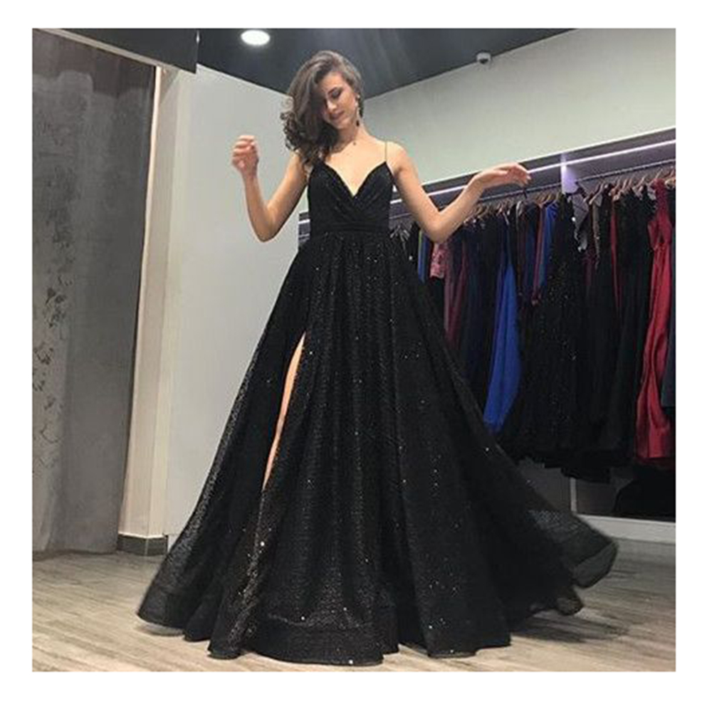 backless Black sequined Wedding Dresses 2018 Vintage Court Style deep V-neck Ruffle Taffeta Floor Length Sexy Split side Bridal Gowns, Ivory
backless Black sequined Wedding Dresses 2018 Vintage Court Style deep V-neck Ruffle Taffeta Floor Length Sexy Split side Bridal Gowns, Ivory