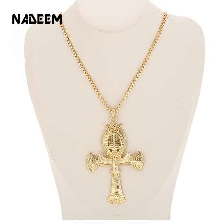 Ancient Ankh Cross Of Horus Egyptian Jewelry Male Eagle & Snake Design Pendant Necklace Gold-Color Hip Hop Chain Necklace Men, Silver
Ancient Ankh Cross Of Horus Egyptian Jewelry Male Eagle & Snake Design Pendant Necklace Gold-Color Hip Hop Chain Necklace Men, Silver