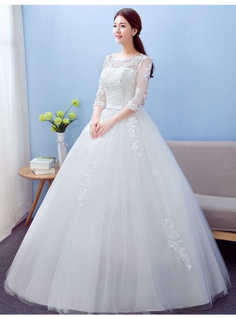 hot Sale lace Appliques Sweetheart White Red Fashion Sexy Train Wedding Dresses 2018 vestidos de noiva for brides plus size