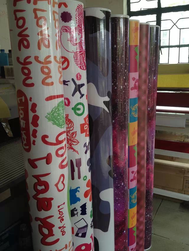 White Solvent Printable Paintable Vinyl Wrap With Air bubble free Self adheisve Vinyls for car wrap graphic 1.52x30m/5x98ft Roll