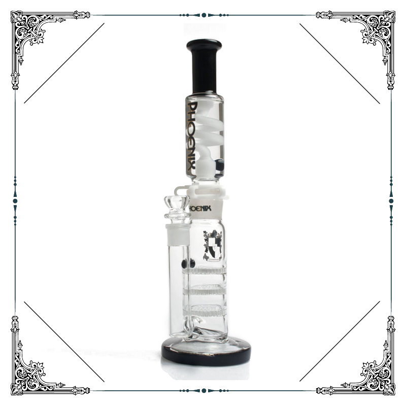 14'' Phoenix straight tube glass bongs triple honeycomb percolator bong freezable coil build a glycerin bong glass smoking water pipe hookah
14'' Phoenix straight tube glass bongs triple honeycomb percolator bong freezable coil build a glycerin bong glass smoking water pipe hookah