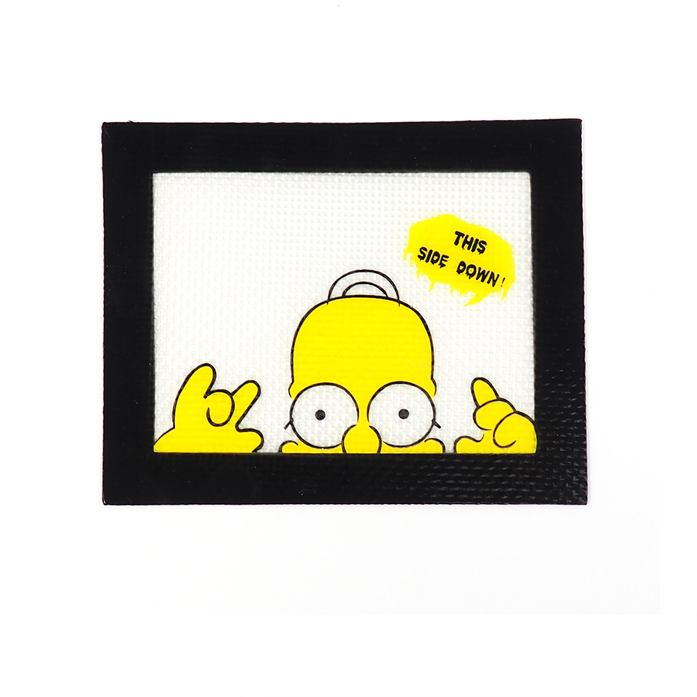 4''X5'' Simpson Dab Mats Non-Stick Silicone mats For Wax Silicone Baking mat Dab concentrate Oil Bake Dry Herb and fiber
4''X5'' Simpson Dab Mats Non-Stick Silicone mats For Wax Silicone Baking mat Dab concentrate Oil Bake Dry Herb and fiber