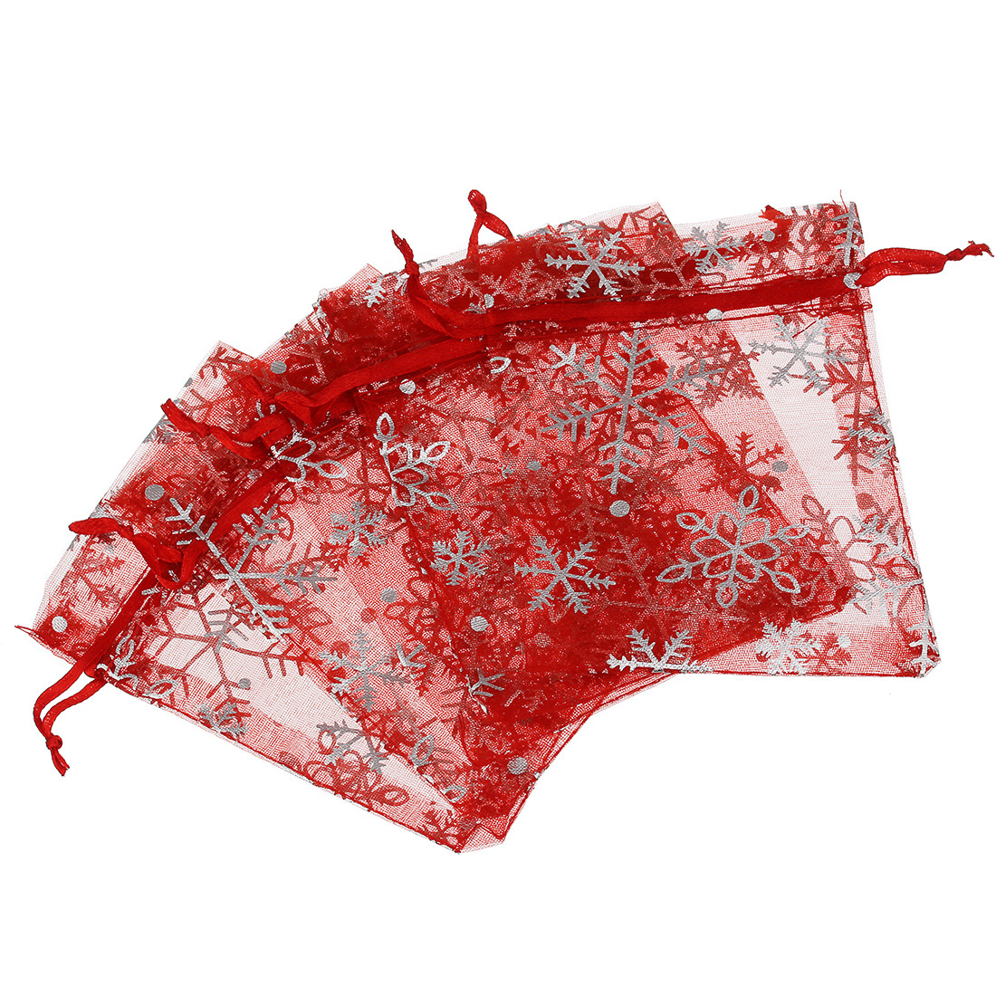 100Pcs RED SNOWFLAKE SILVER Organza DRAWSTRING Jewelry Packing Pouch Wedding Favor Gift Bags 7x9cm /9x12cm / 13x18cm, Pink;blue
100Pcs RED SNOWFLAKE SILVER Organza DRAWSTRING Jewelry Packing Pouch Wedding Favor Gift Bags 7x9cm /9x12cm / 13x18cm, Pink;blue