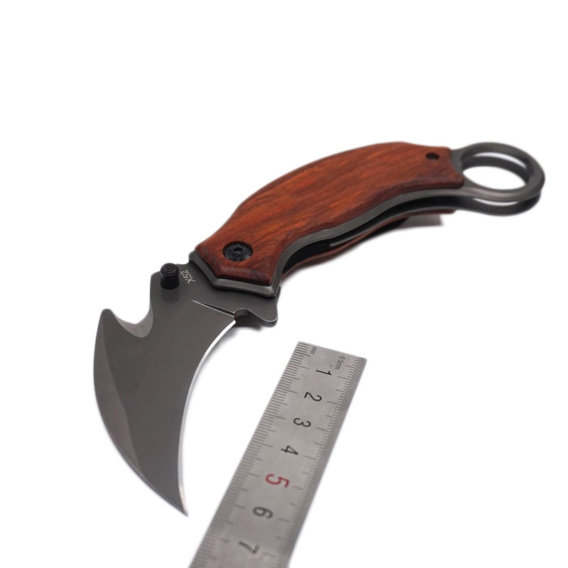 Folding Karambit Knife Camping EDC Tool Survival Hunting Tactical Knife Stainless Steel Blade Outdoor Claw Knife X52
Folding Karambit Knife Camping EDC Tool Survival Hunting Tactical Knife Stainless Steel Blade Outdoor Claw Knife X52