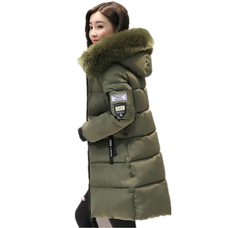 Warm Fur Fashion Hooded Quilted Coat Winter Jacket Woman 2017 Solid Color Zipper Down Coon Parka Plus Size 3XL Outwear C3748, White
Warm Fur Fashion Hooded Quilted Coat Winter Jacket Woman 2017 Solid Color Zipper Down Coon Parka Plus Size 3XL Outwear C3748, White
