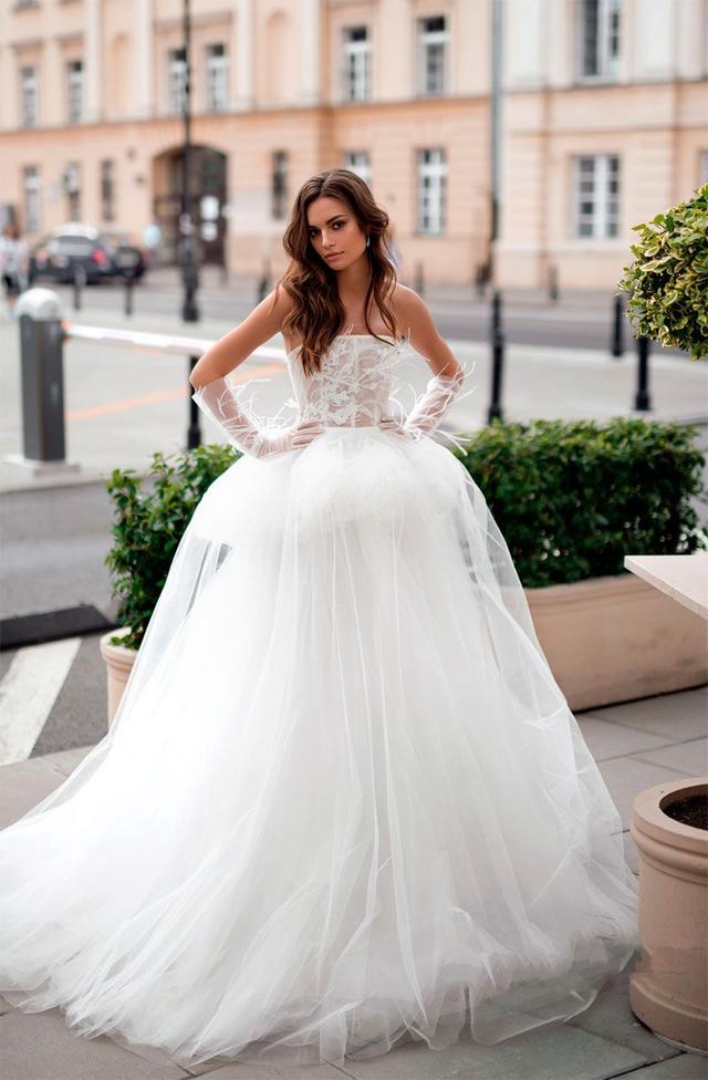 Summer Dresses Strapless Lace Detachable Gloves A e Bohemian Wedding Dress Sweep Train Backless Plus Size Bridal Gowns