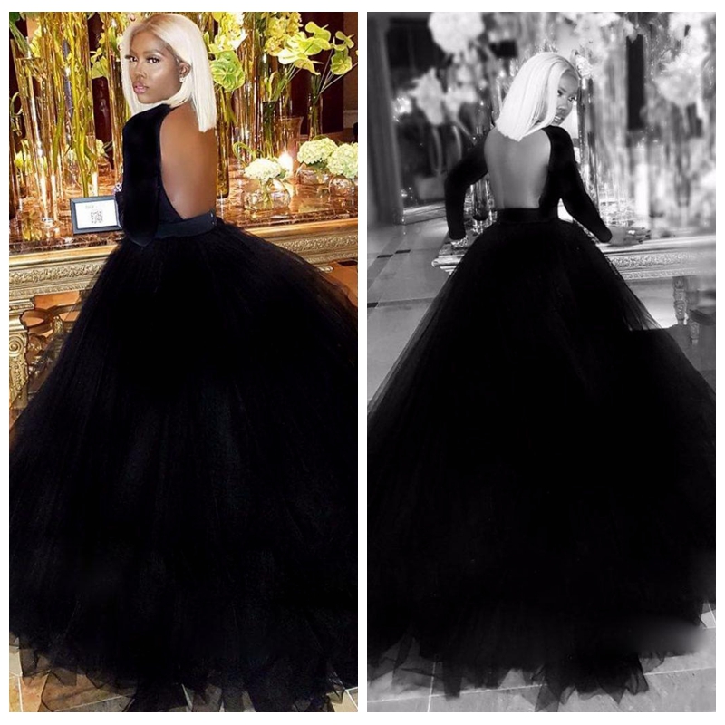 2021 O-Neck Backless Evening Dress Jewel Neck Long Sleeves Puffy Ball Gown Evening Dress Sexy Black Puffy Tulle Prom Party Gowns Vestidos, Black;red
2021 O-Neck Backless Evening Dress Jewel Neck Long Sleeves Puffy Ball Gown Evening Dress Sexy Black Puffy Tulle Prom Party Gowns Vestidos, Black;red