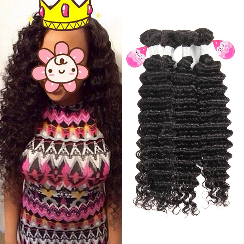 4 Bundles Brazilian Virgin Hair Deep Wave Hair Extensions 10a Grade Unprocessed Human Hair Wave Natural Color Can Be Dyed and Bleached
4 Bundles Brazilian Virgin Hair Deep Wave Hair Extensions 10a Grade Unprocessed Human Hair Wave Natural Color Can Be Dyed and Bleached