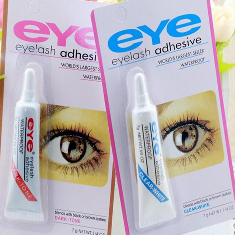 Eye Lash Glue Black White Makeup Adhesive Waterproof False Eyelashes Adhesives Glue White And Black Available