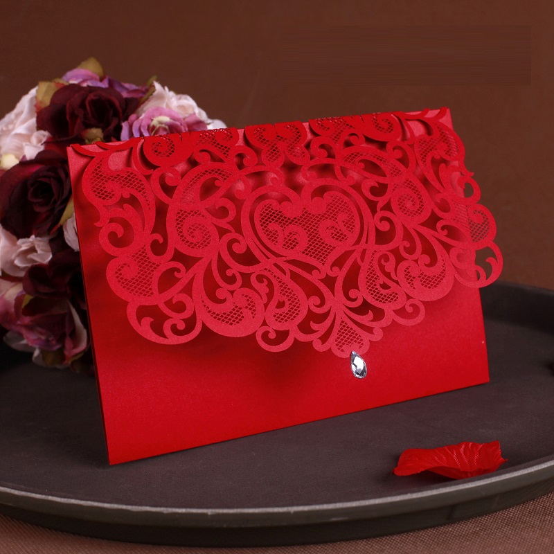 Luxurious China White Red Laser Cut Wedding Invitations Elegant Wedding Invitation Cards Wedding Decoration Supplies
Luxurious China White Red Laser Cut Wedding Invitations Elegant Wedding Invitation Cards Wedding Decoration Supplies