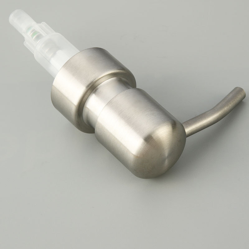 28/400 Rustproof Stainless Steel Hand Soap Dispenser Pump Tops Counter top Lotion Dispenser for Regular Plastic Glass Bottles