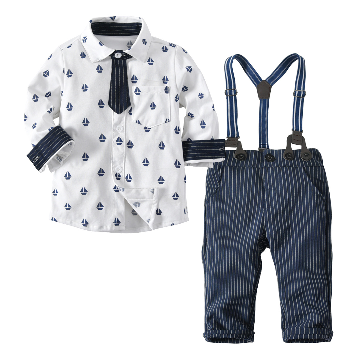 kids boy gentleman clothing sets turn collar Ship Anchor print shirt + pants 100% cotton boy kids spring fall clothing two pieces sets, As pic
kids boy gentleman clothing sets turn collar Ship Anchor print shirt + pants 100% cotton boy kids spring fall clothing two pieces sets, As pic