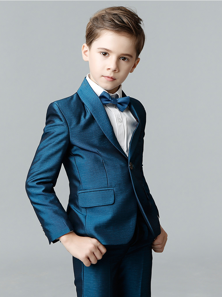 Handsome High Quality 3 Pieces (Jacket+Pant+Vest) Suit Kids Wedding Suits Boys Formal Tuxedos For Sale Online