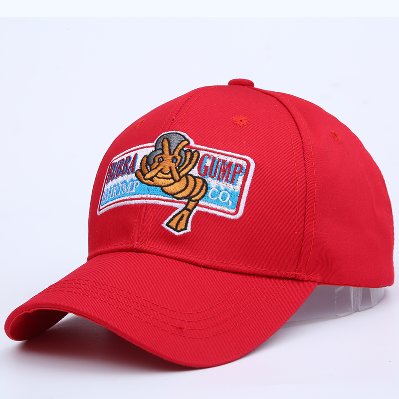 1994 BUBBA GUMP SHRIMP CO. Baseball cap men&women Sport Summer Cap Embroidered Hat Forrest Costume