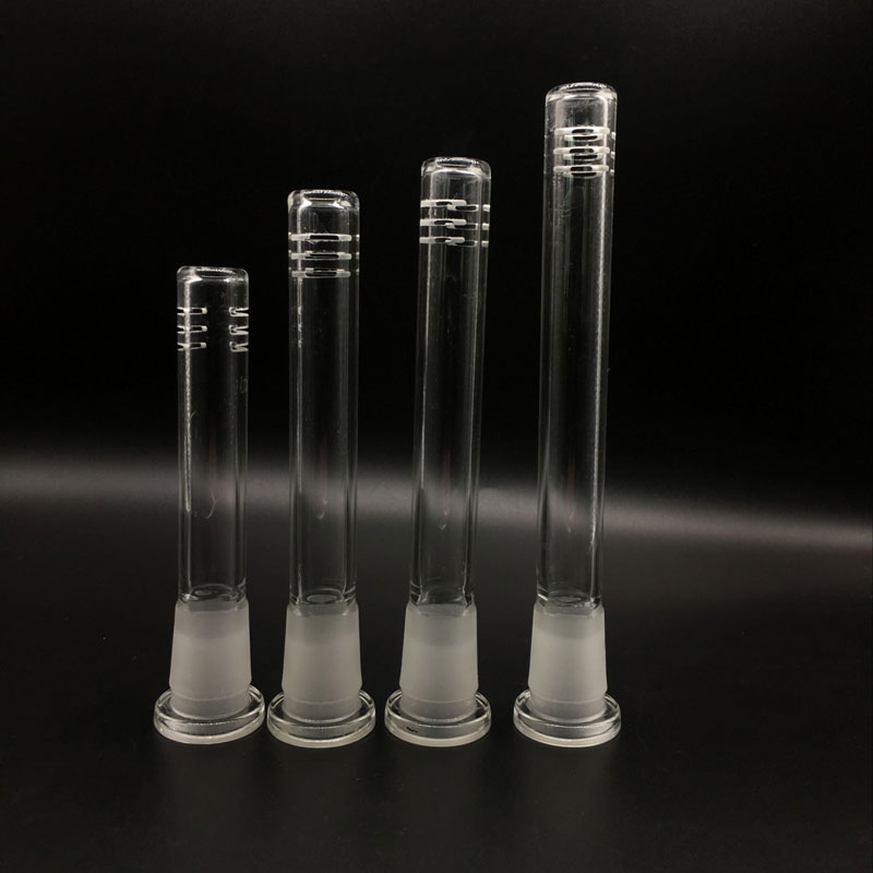 MOQ: 2pcs Glass downstem diffuser 14mm to 18mm Male Female Joint glass down stem for glass bongs water pipes
MOQ: 2pcs Glass downstem diffuser 14mm to 18mm Male Female Joint glass down stem for glass bongs water pipes