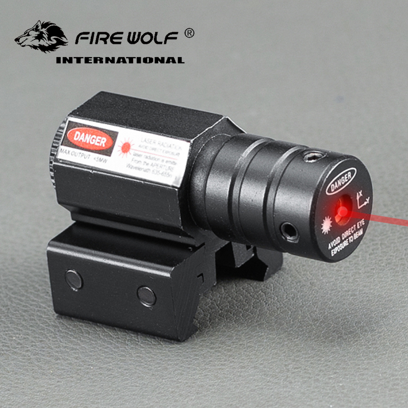 FIRE WOLF 50-100 Meters Range 635-655nm Red Dot Laser Sight For Pistol Adjust 11mm&20mm Picatinny Rail Free Shipping
FIRE WOLF 50-100 Meters Range 635-655nm Red Dot Laser Sight For Pistol Adjust 11mm&20mm Picatinny Rail Free Shipping
