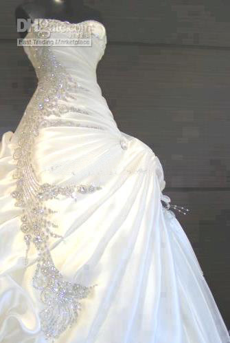 Real Images 2024 A-line Wedding Dresses Ruffles Skirt Sweetheart Strapless Bridal Gowns Stunning Bridal Dresses