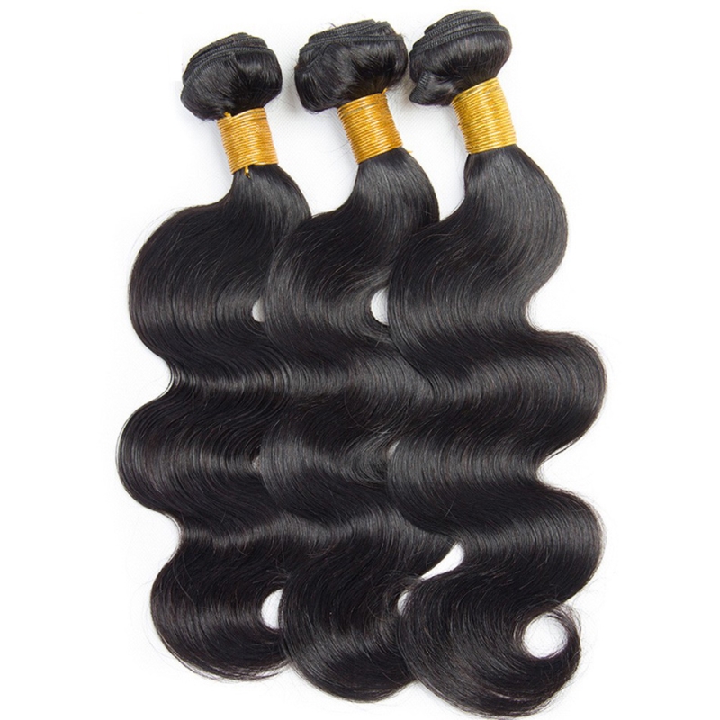 Malaysian Mink 9A Human Hair 100% Unprocessed Virgin Hair Body Wave 4 Bundles Hair Weaves Double Wefts 95-100g/piece Grade 9A
