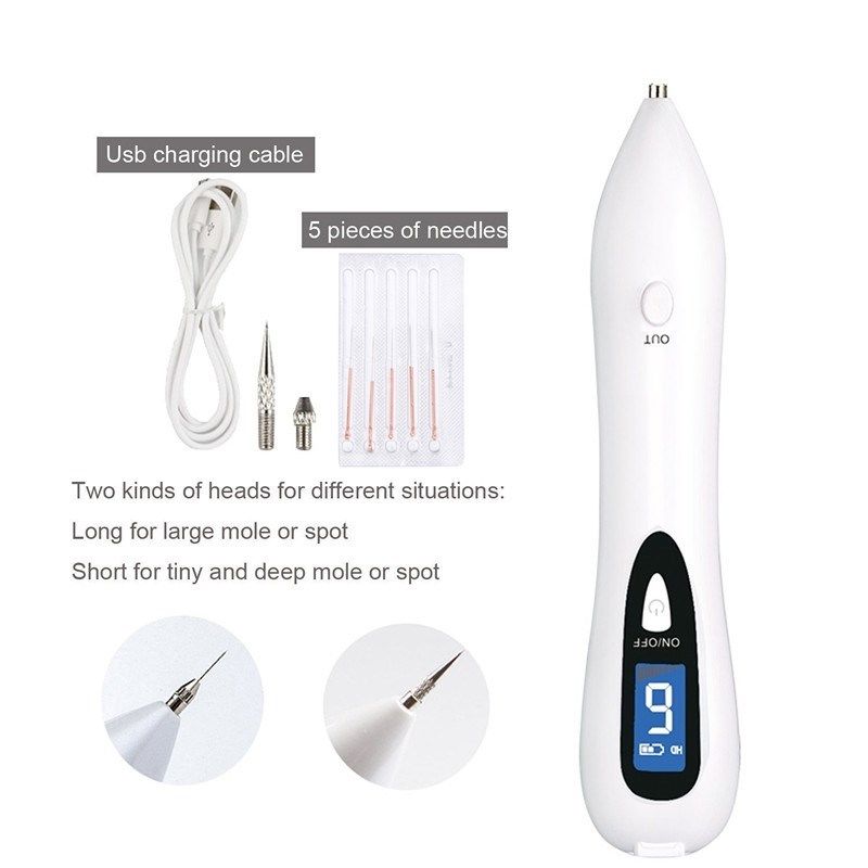 LCD Display Plasma Pen Mole Dark Spot Removal for face body skin Care Freckle remover Point Beauty
LCD Display Plasma Pen Mole Dark Spot Removal for face body skin Care Freckle remover Point Beauty