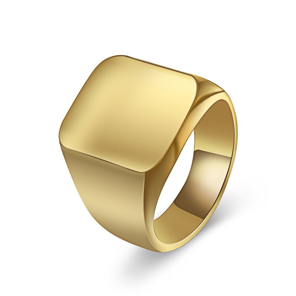 18mm Wide Simple Square Ring Stainless Steel Band Rings Silver Black Gold Color Male hand Jewellry Finger For Men Designer Jewelry
18mm Wide Simple Square Ring Stainless Steel Band Rings Silver Black Gold Color Male hand Jewellry Finger For Men Designer Jewelry