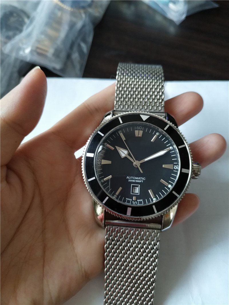 Hot Sale Stainless Steel watch man watch mechanical movement watches Automatic wristwatch 218