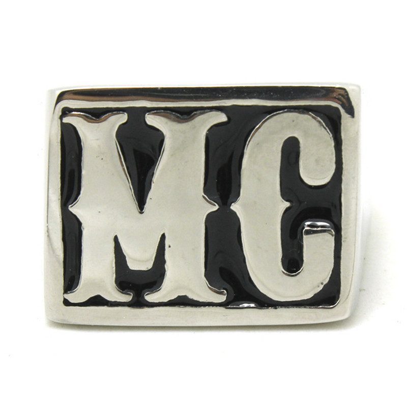 4pcs/lot Size 8-14 Motorbiker MC Cool Ring 316L Stainless Steel Fashion Jewelry Hot Selling Biker Style MC Ring, Silver
4pcs/lot Size 8-14 Motorbiker MC Cool Ring 316L Stainless Steel Fashion Jewelry Hot Selling Biker Style MC Ring, Silver