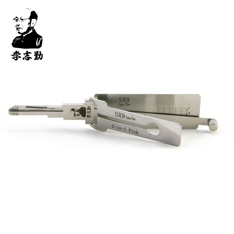 Mr. Li's Original Lishi SX9 2in1 Decoder and Pick - Best Automotive Locks Unlock Tools on the Market
Mr. Li's Original Lishi SX9 2in1 Decoder and Pick - Best Automotive Locks Unlock Tools on the Market