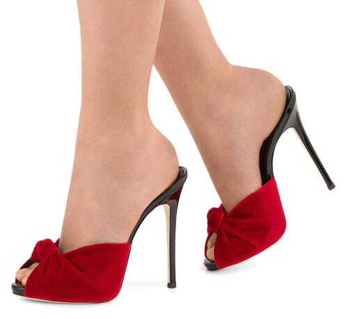 Women High Heel Knotted Mules 2018 Sexy Ladies Black Red Velvet Summer Shoes Peep Toe Sandals Party Evening Dress Heels Big Size, Multi
Women High Heel Knotted Mules 2018 Sexy Ladies Black Red Velvet Summer Shoes Peep Toe Sandals Party Evening Dress Heels Big Size, Multi