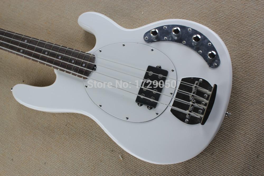 Hot Selling High Quality Active Pickup White Music Man StingRay 4 Strings Electric Bass Free Shipping 2015
Hot Selling High Quality Active Pickup White Music Man StingRay 4 Strings Electric Bass Free Shipping 2015