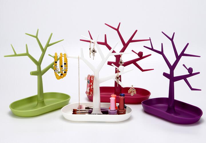 2pcs New Jewelry Bracelet Necklace Earring Ring Display Stand Organizer Holder Plastic Bird Tree Jewelry Cosmetic Display Rack
2pcs New Jewelry Bracelet Necklace Earring Ring Display Stand Organizer Holder Plastic Bird Tree Jewelry Cosmetic Display Rack