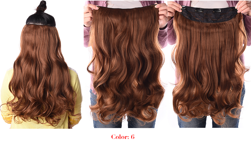 190g 24 inch Stretched Wavy Clip in Synthetic Hair Extensions Heat Resistant Fiber 4 Clips one Piece 17 Colors Available
190g 24 inch Stretched Wavy Clip in Synthetic Hair Extensions Heat Resistant Fiber 4 Clips one Piece 17 Colors Available