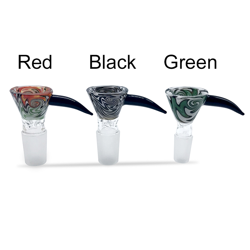 Beracky 14mm 18mm Male Wig Wag Glass Bowls With Handle Colored Smoking Bong Bowls Piece For Tobacco Glass Water Pipes Bongs Dab Rigs
Beracky 14mm 18mm Male Wig Wag Glass Bowls With Handle Colored Smoking Bong Bowls Piece For Tobacco Glass Water Pipes Bongs Dab Rigs