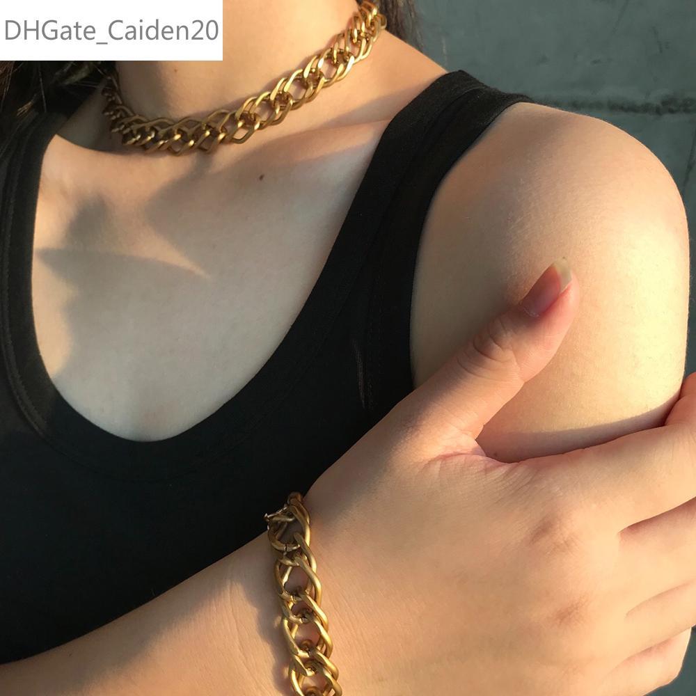 Vintage Miami Cuban Twisted Necklaces Bracelets Set For Women Men Punk Hip Hop Thick Chunky Choker Necklace Jewelry
Vintage Miami Cuban Twisted Necklaces Bracelets Set For Women Men Punk Hip Hop Thick Chunky Choker Necklace Jewelry