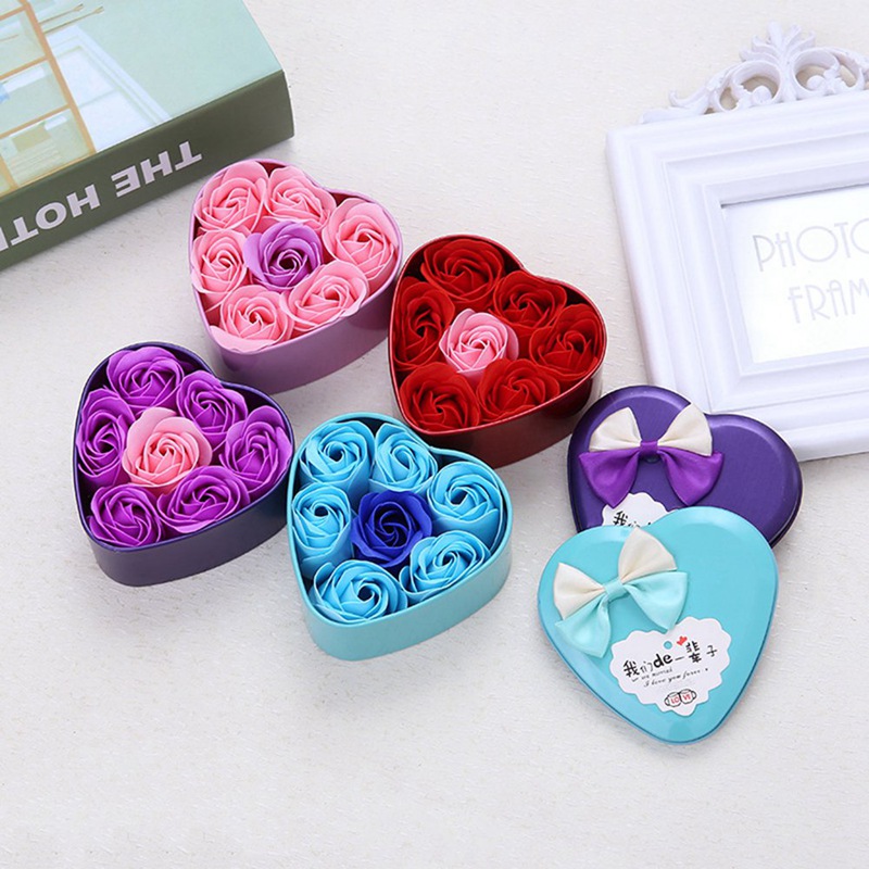 7PCS/Box Heart-Shaped Rose Soap Flowers Romantic Wedding Party Gift Artificial Flower Decor Health Care Tool Petals real touch 2, Red
7PCS/Box Heart-Shaped Rose Soap Flowers Romantic Wedding Party Gift Artificial Flower Decor Health Care Tool Petals real touch 2, Red