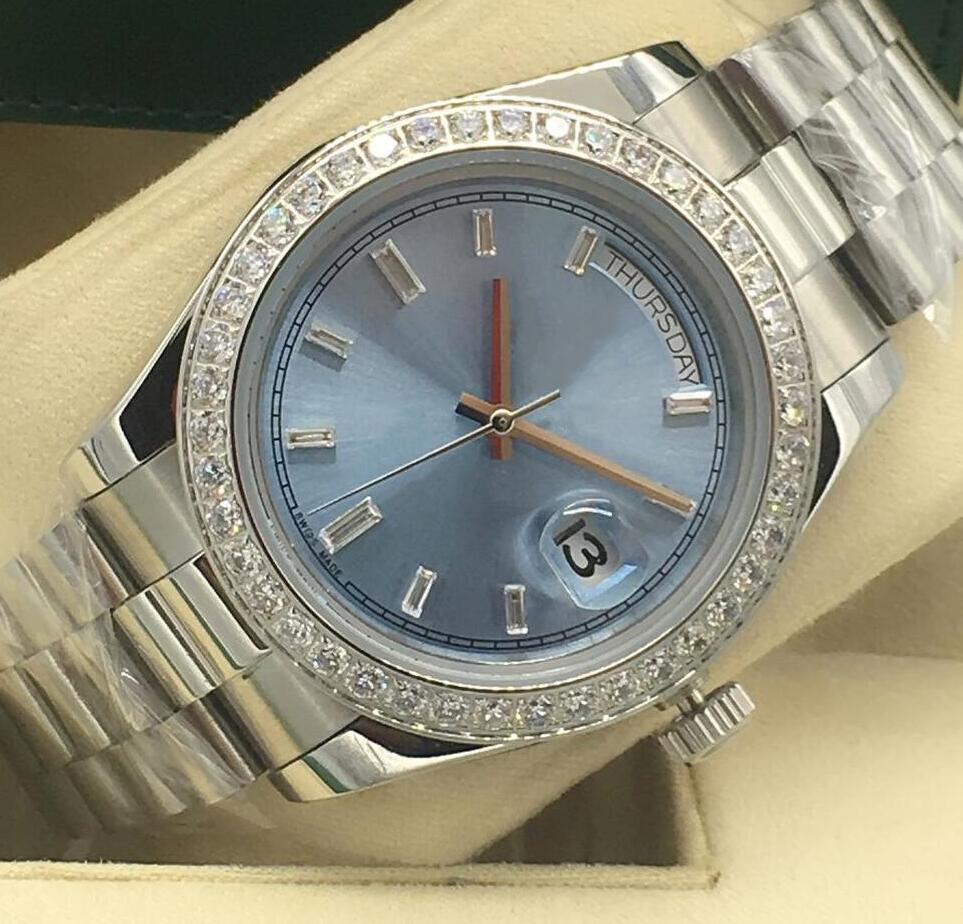 Free shipping Top quality Platinum DAY-DATE 228345 Blue Dial Automatic Mechanical Mens Watch Stainless steel Men's Casual Watches
Free shipping Top quality Platinum DAY-DATE 228345 Blue Dial Automatic Mechanical Mens Watch Stainless steel Men's Casual Watches