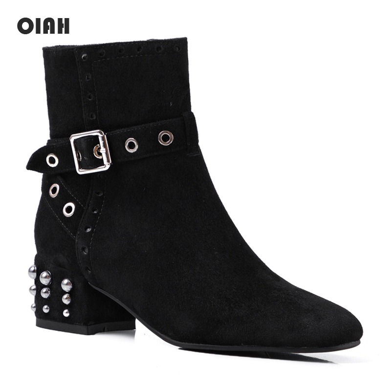 Rivet Motorcycle Boots Women Cow Suede Leather Ankle Boots 2020 Spring Buckle Low Heel Side Zipper Short Boot Cowboy Shoes, Black
Rivet Motorcycle Boots Women Cow Suede Leather Ankle Boots 2020 Spring Buckle Low Heel Side Zipper Short Boot Cowboy Shoes, Black