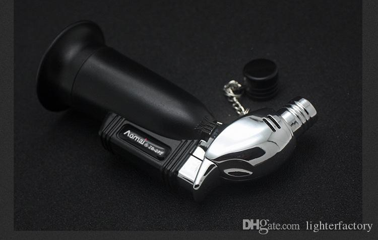 New Arrival Genuine Aomai Compact Butane Lighter Torch Lighters Gun Jet For Direct Impact Welding Tools W260202