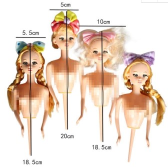 Doll Cake Mold Plastic Bobbi Doll Toppers Dress Cake Doll Birthday Cake Decorating Tools Wedding Decoration